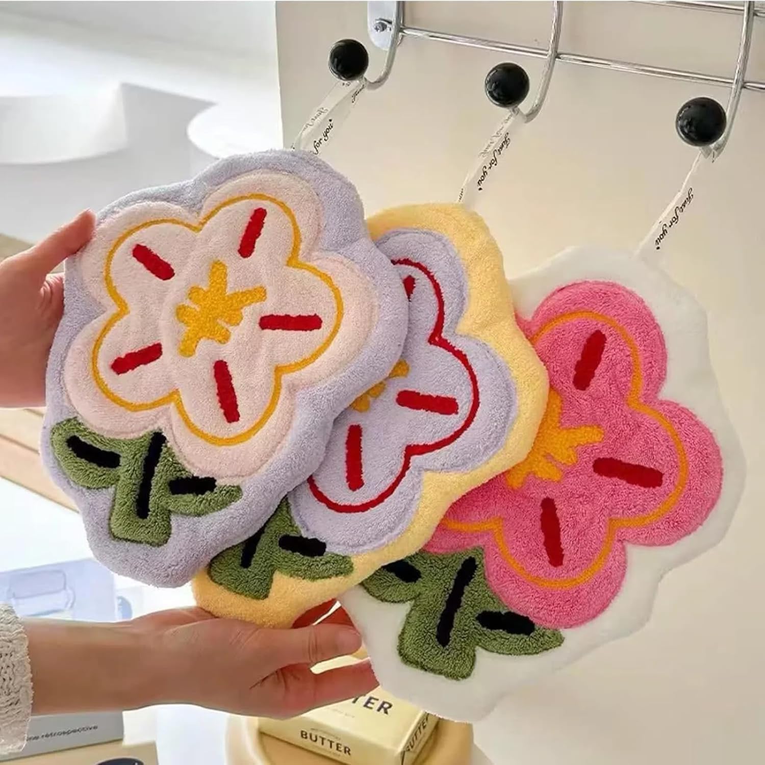 Floral Hand Towel