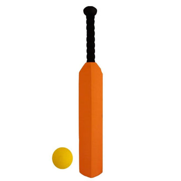 Foam Cricket Bat and Ball Set  (random Colors)