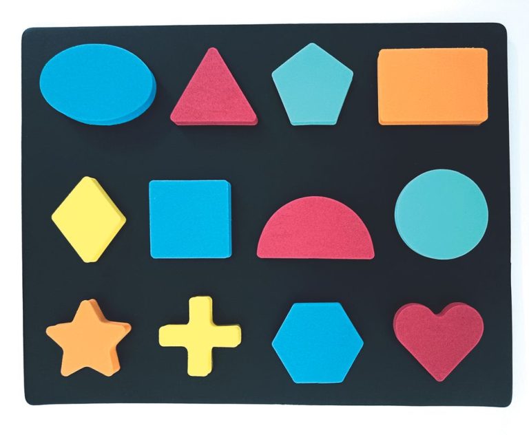 Foam Shapes Board – Hi5Toys