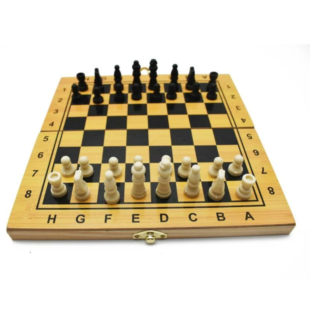 Foldable Wooden chess