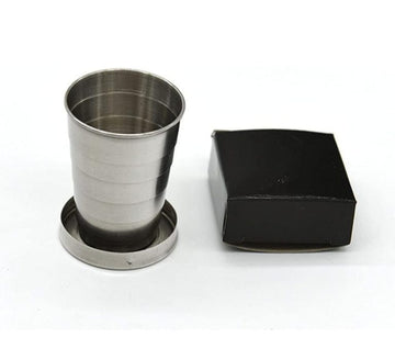 Foldable steel glass