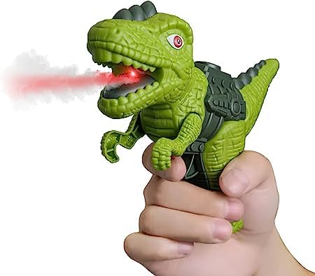 Dinosaur Water Spray Guns with Light(Multicolor)