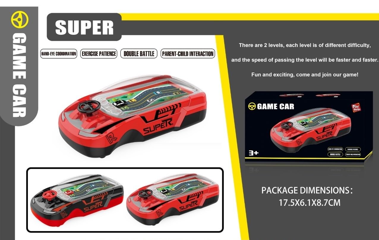 Hand-Held Car Game Toy (1pc)