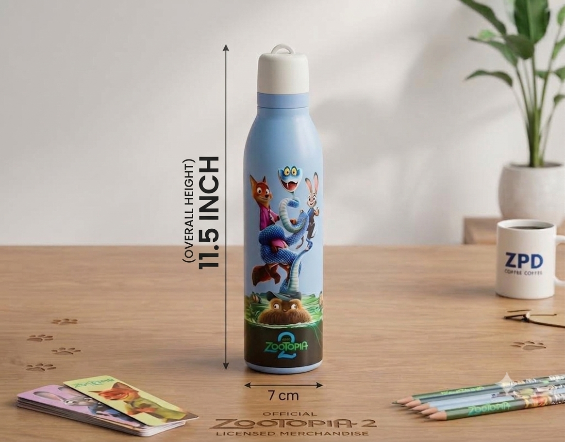 Zootopia Vacum Steel Bottle