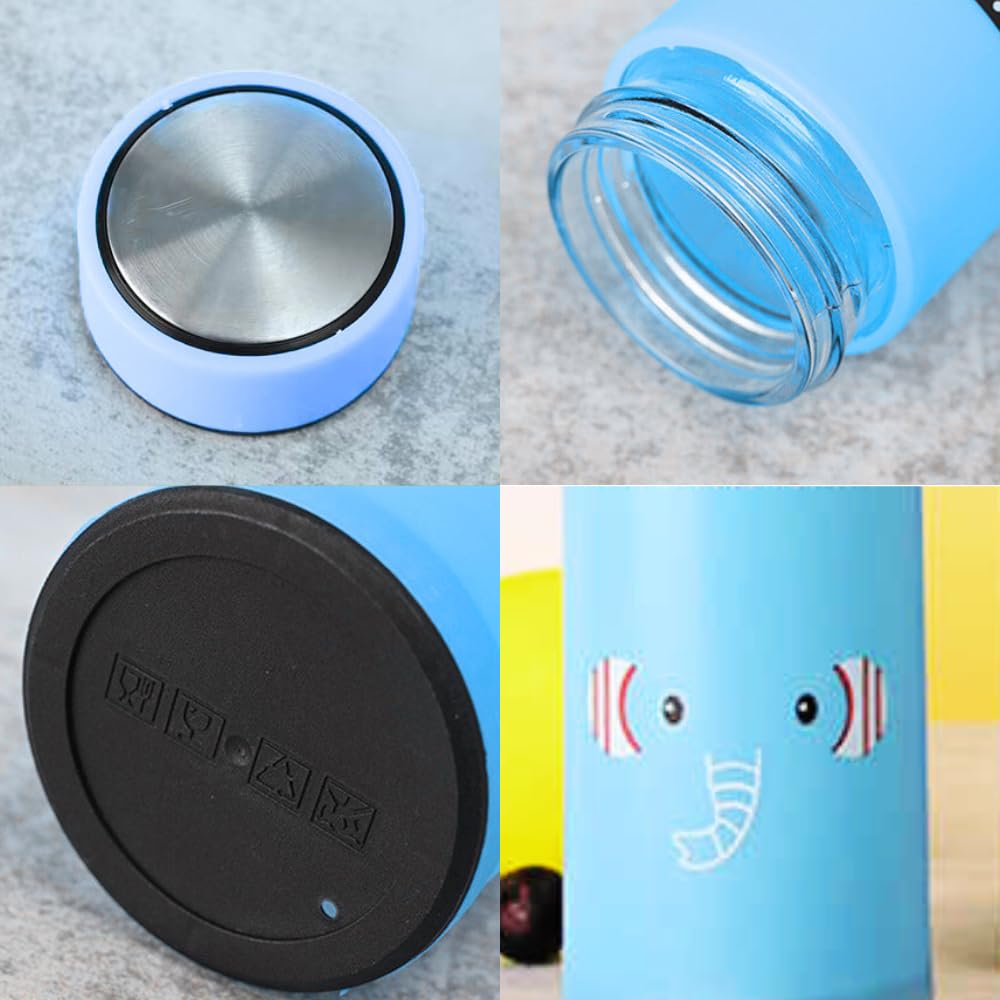 Animal Glass Bottle (1pc) - 450ml