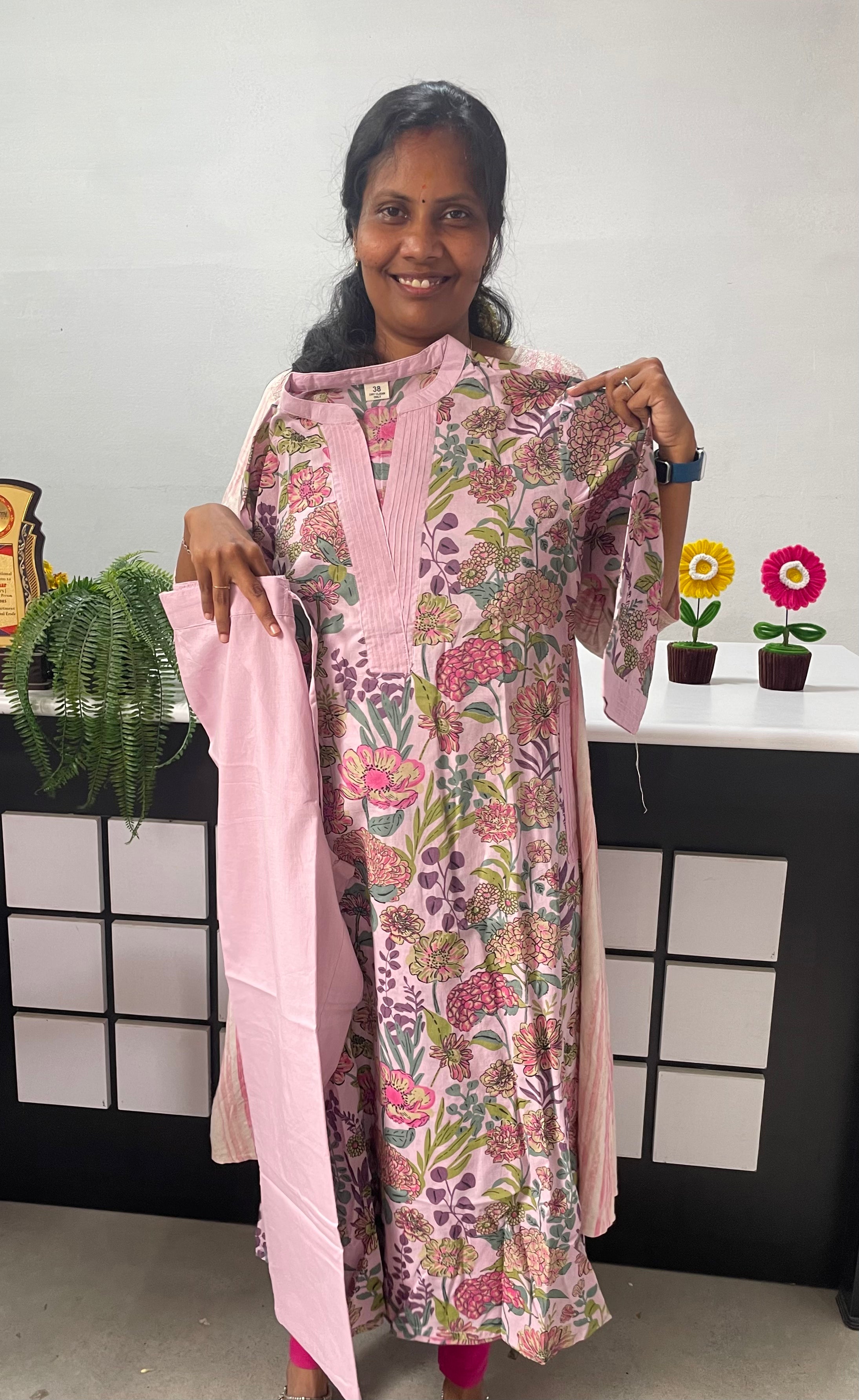 Premium Jaipur cotton floral 2pc set