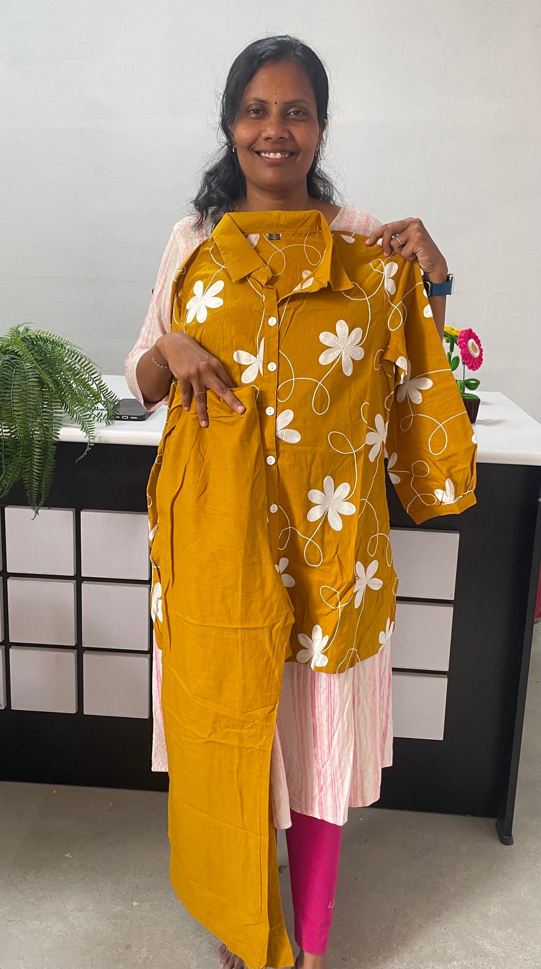Premium Cotton Embroided Co-Ords(2pc)