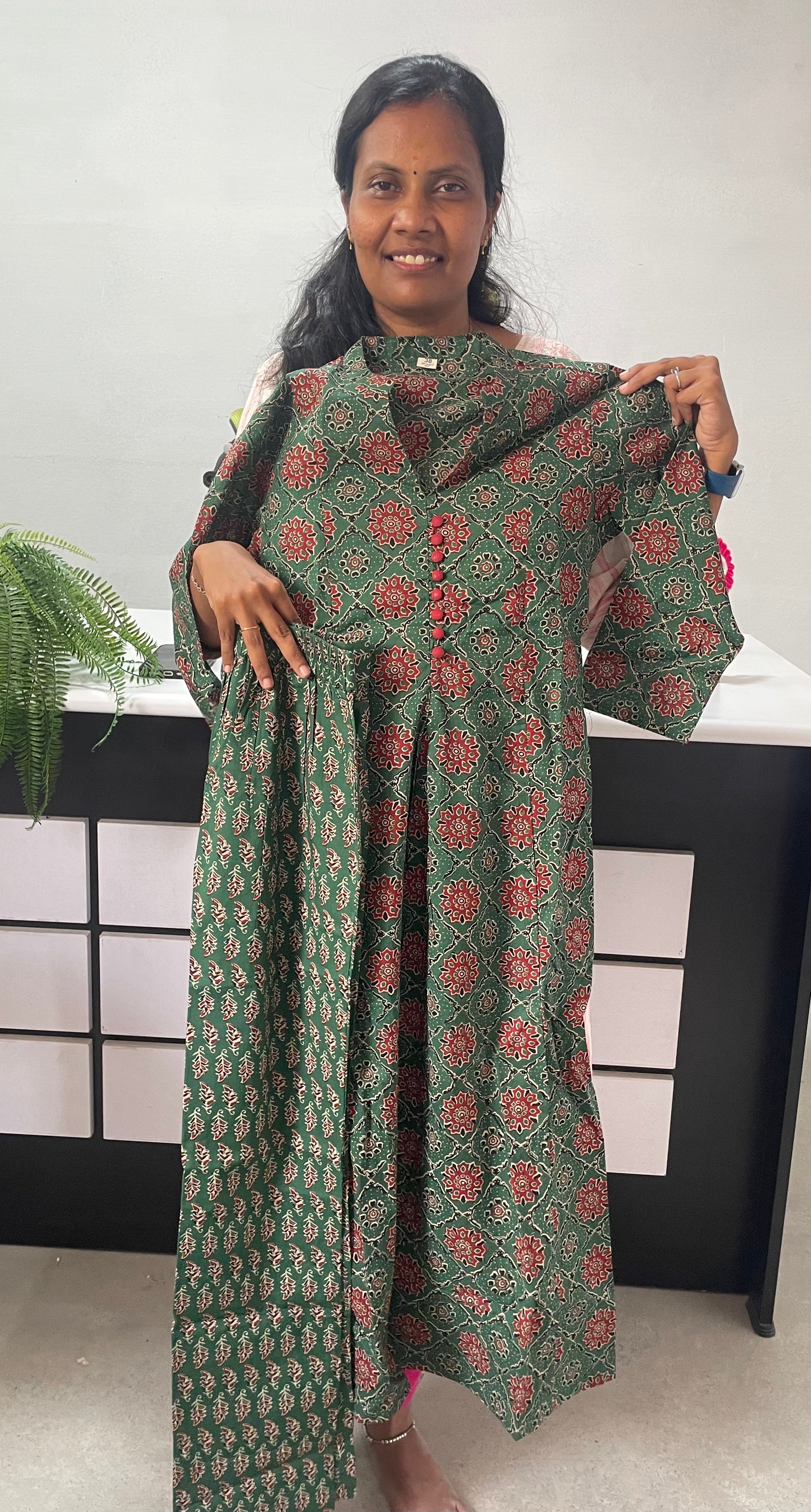 Premium ajrakh Cotton set (2pc)