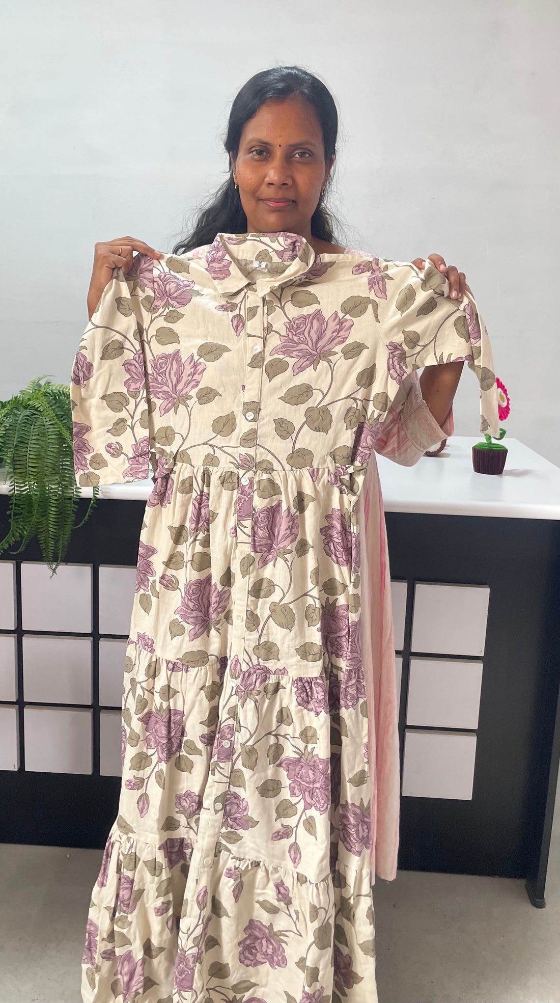 Premium Jaipur cotton long frock