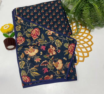 Jaipur premium cotton Dohar Blue (1pc)
