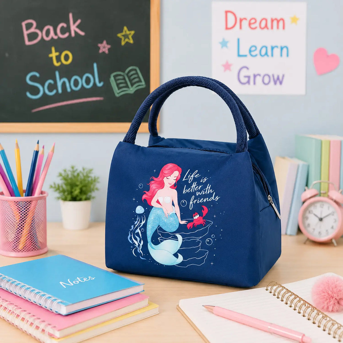 Insulated lunch bag (1PC)
