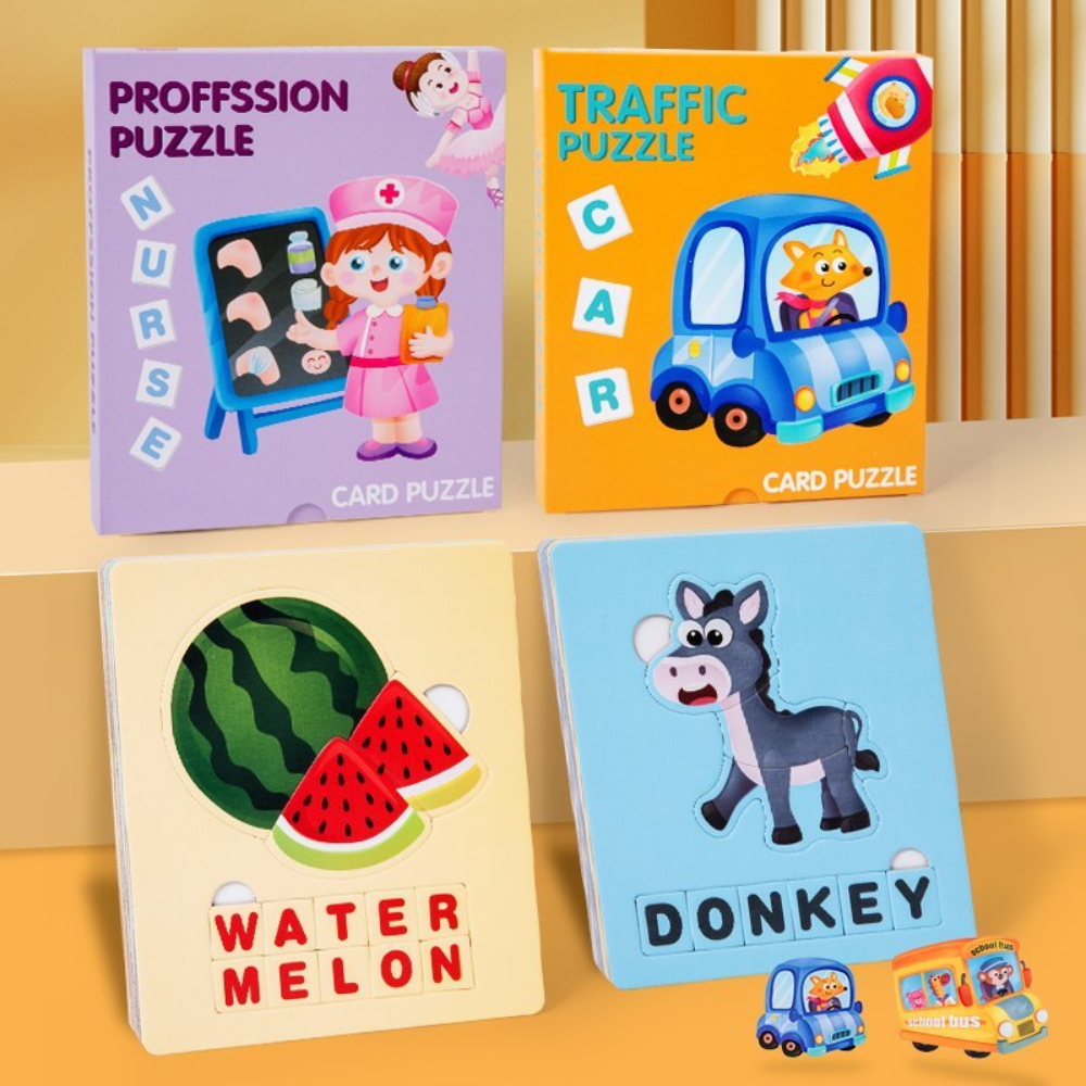 6 IN 1 Puzzle with  Alphabet