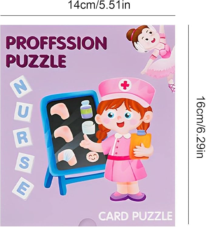 6 IN 1 Puzzle with  Alphabet