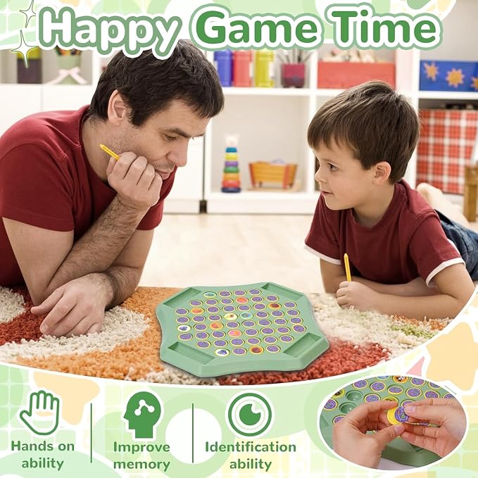 4 player Memory Flip Chess Game