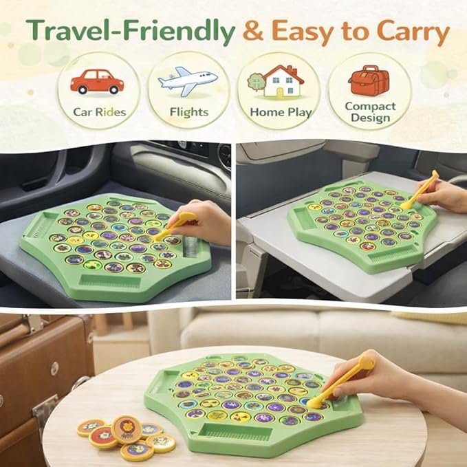 4 player Memory Flip Chess Game