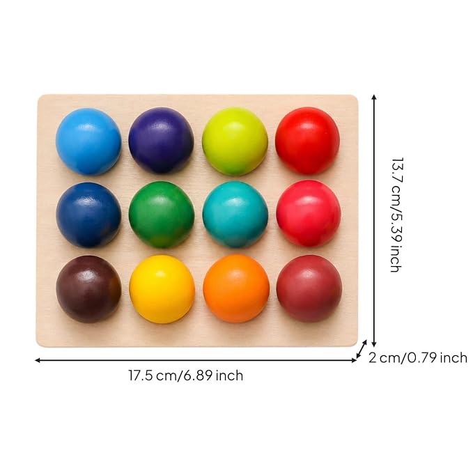 Wooden Color Matching Game