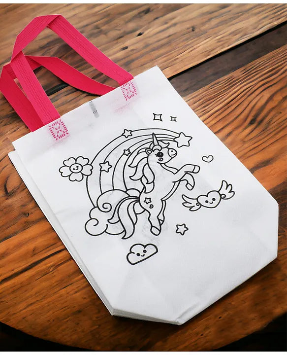 Reusable colouring bags