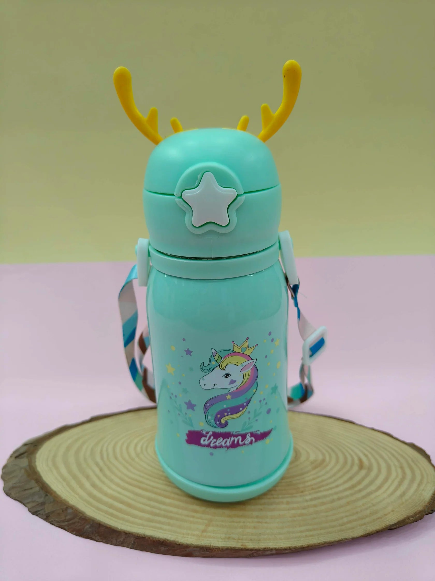 Stainless Steel Kuromi Water Bottle-500ml