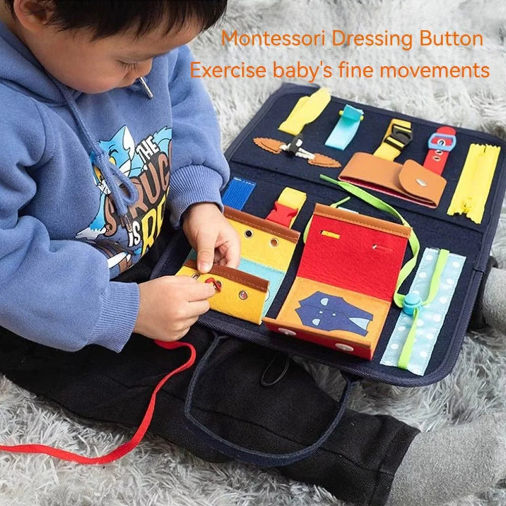 Montessori Busy book bag