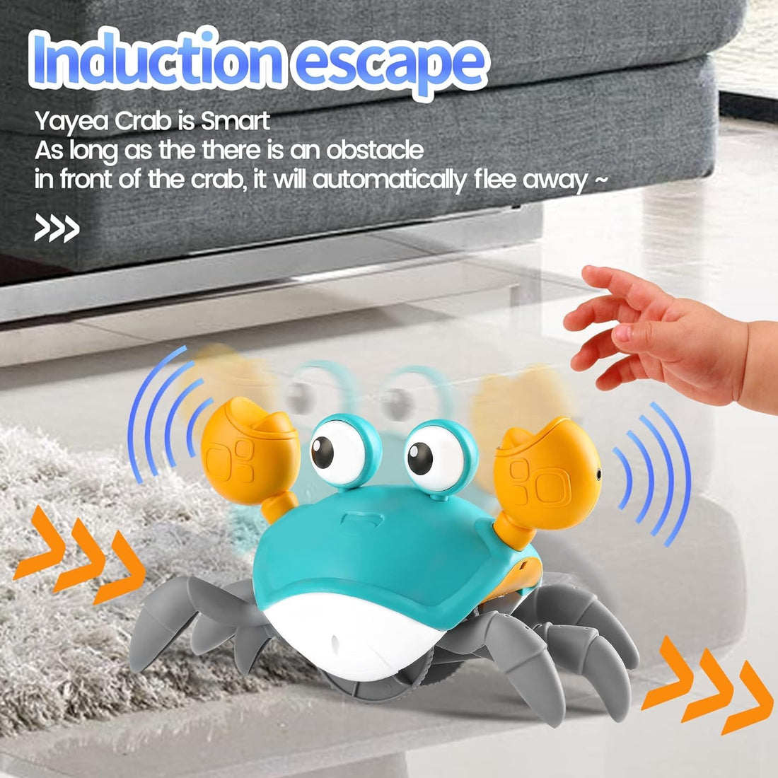 Induction Electric Crawling Crab (1pc)