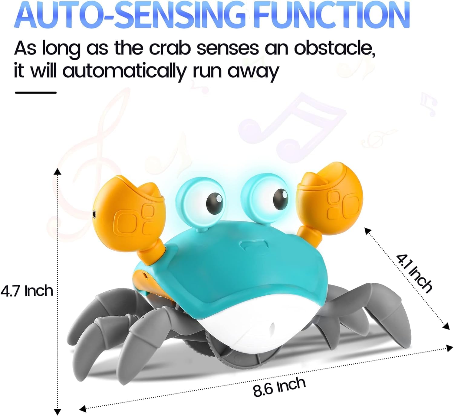Induction Electric Crawling Crab (1pc)