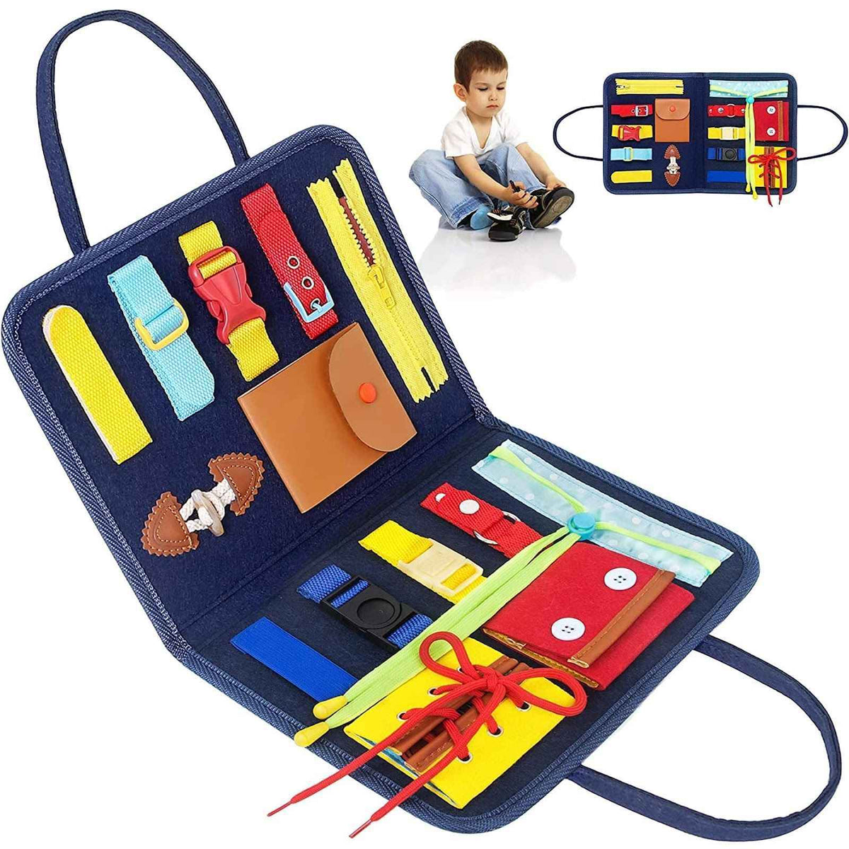 Montessori Busy book bag