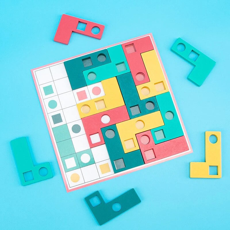 Mind Testing L Type Paired Puzzles