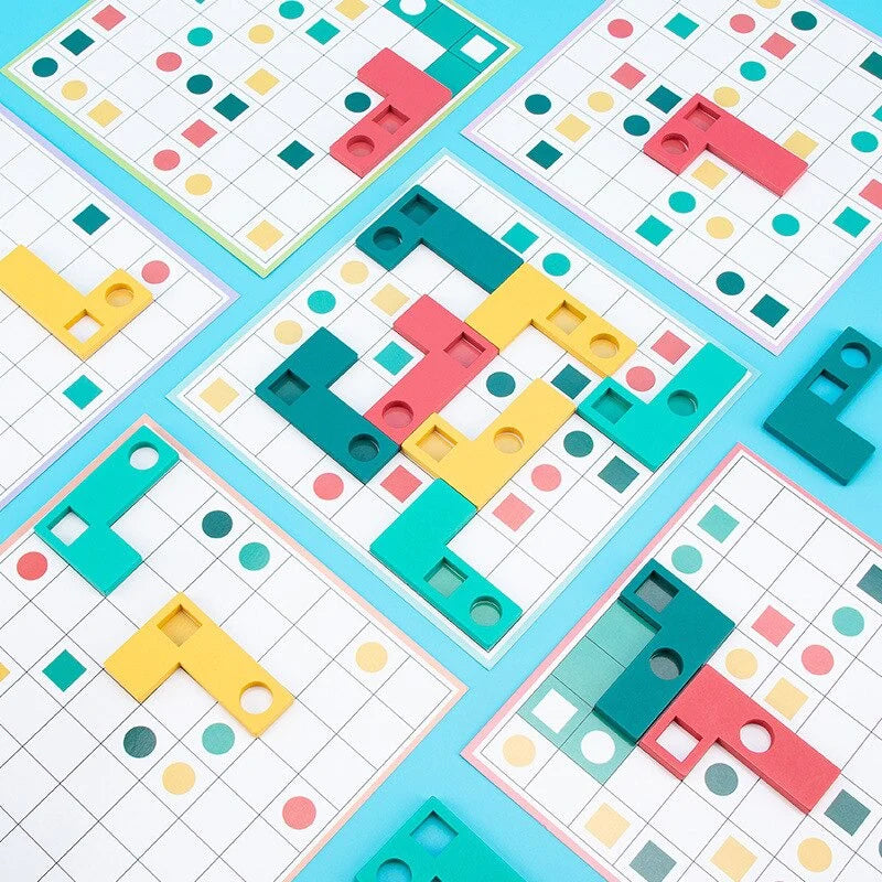 Mind Testing L Type Paired Puzzles