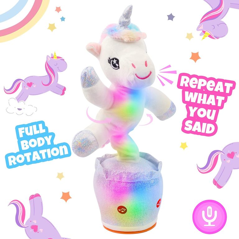 Luminous Dancing Unicorn Repeats Everything You Say
