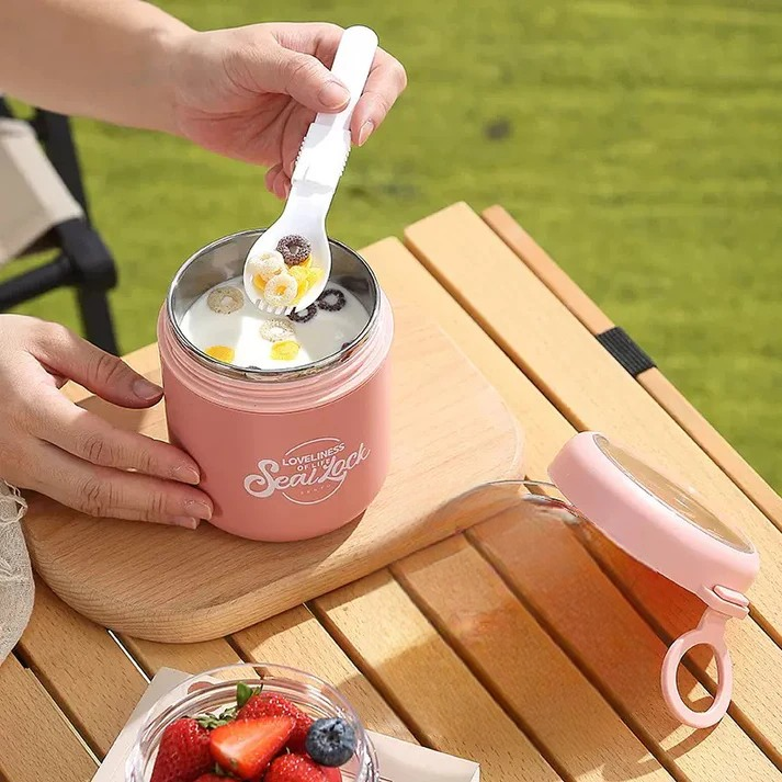 Mini Bento Stainless Steel Leak-Proof Lunch Box