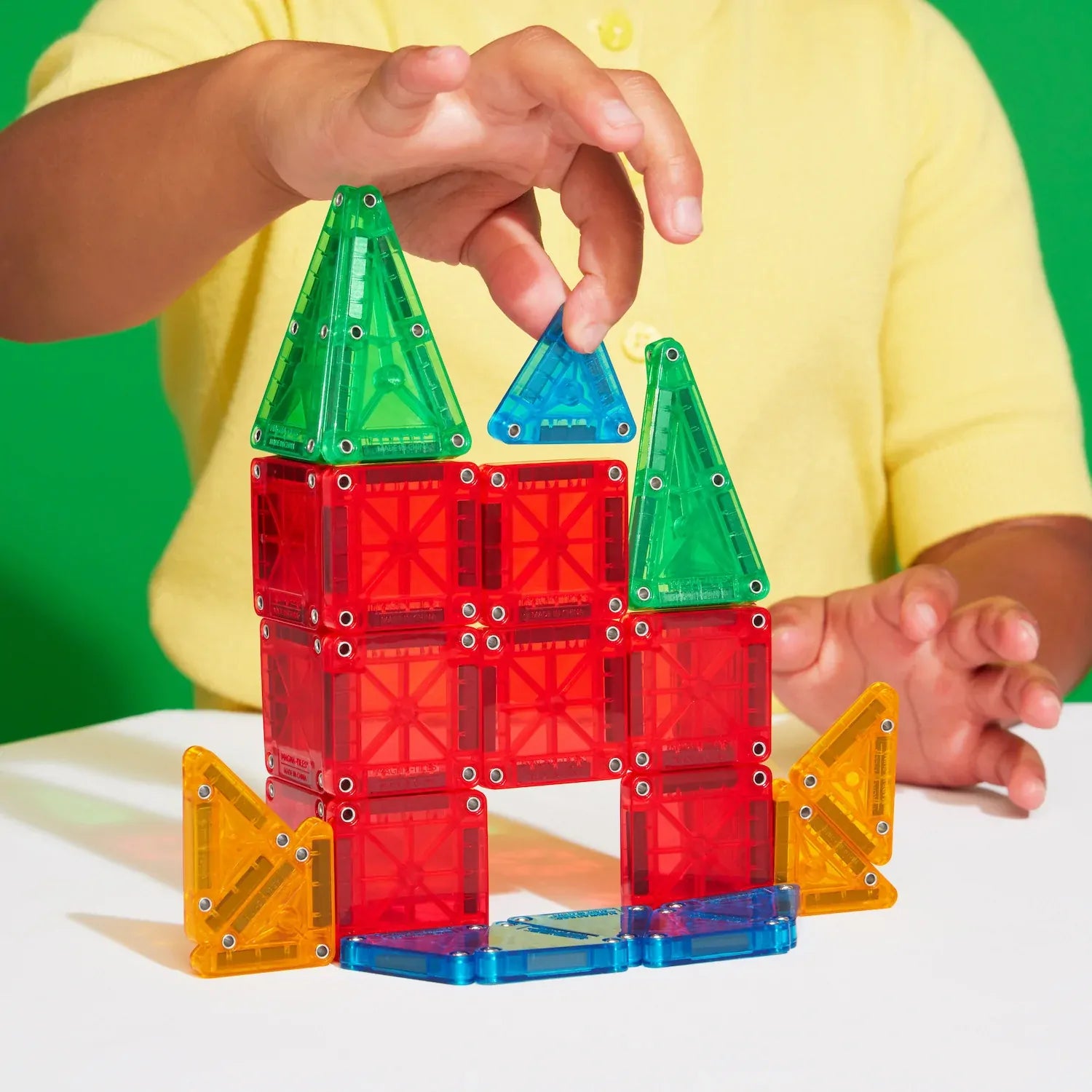Mini Magnetic Tiles 56 Pcs