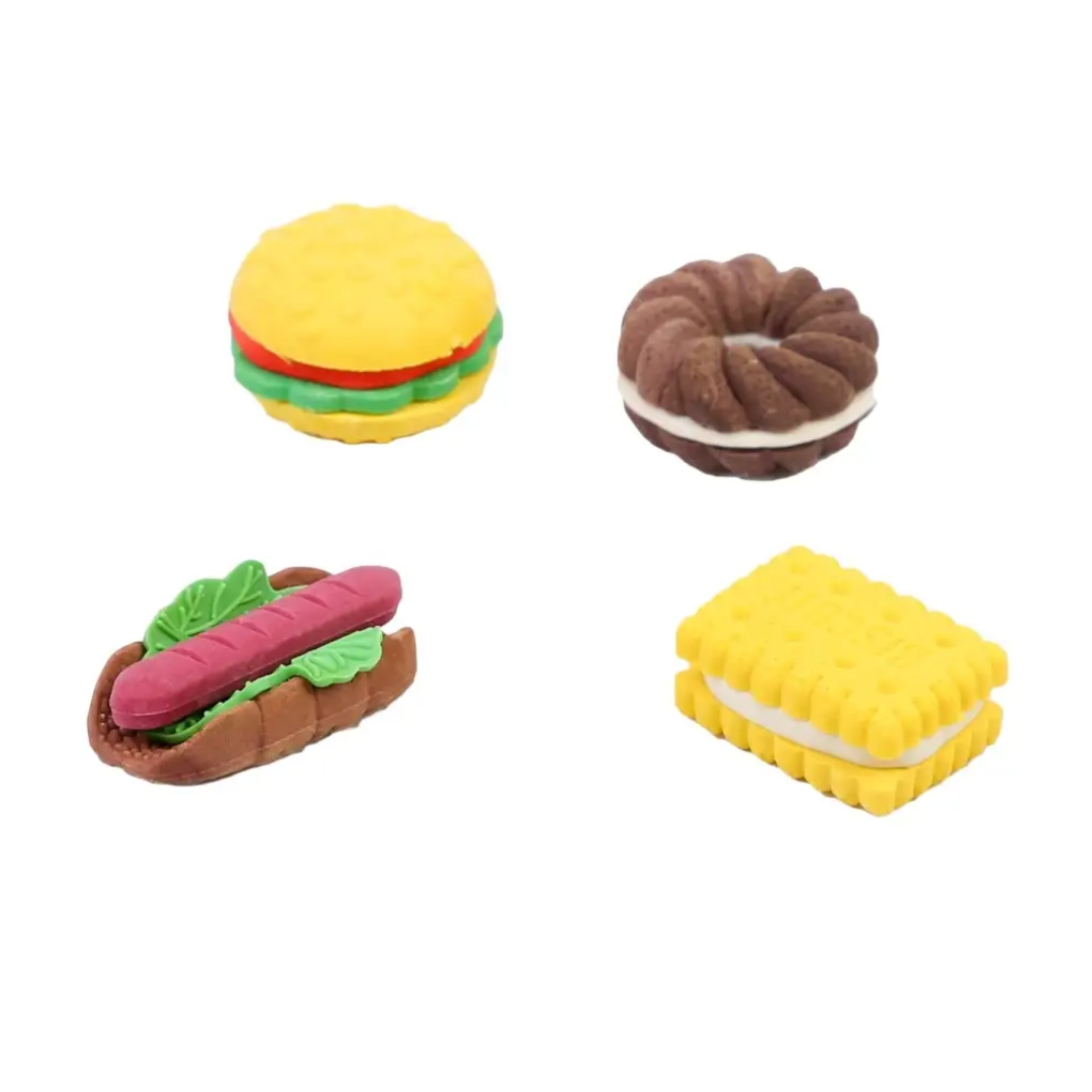 3D Food Eraser Set