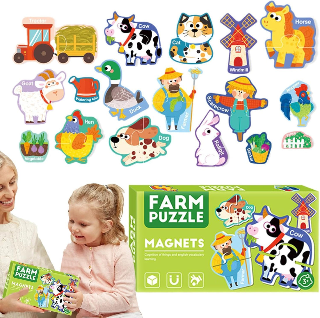 Magnetic Puzzle Set