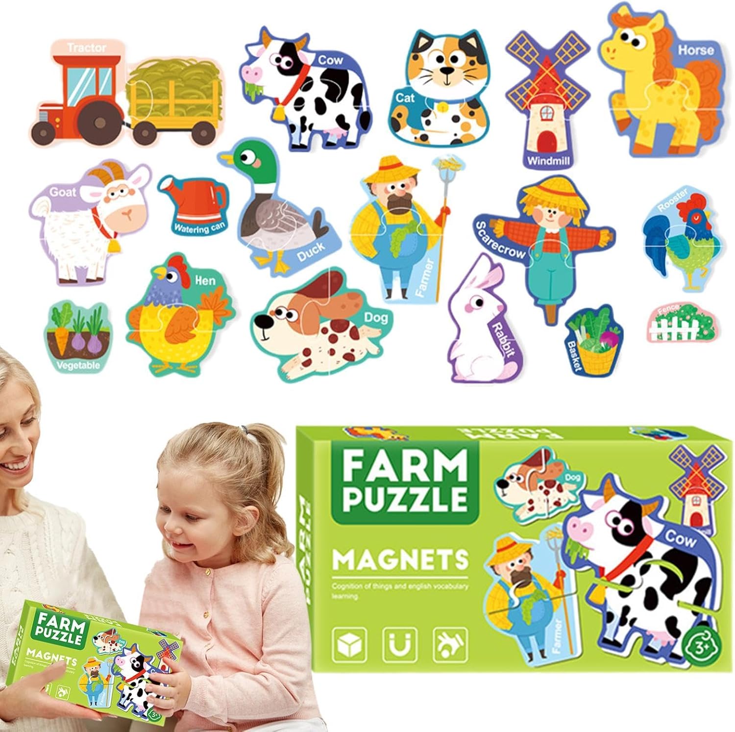 Magnetic Puzzle Set