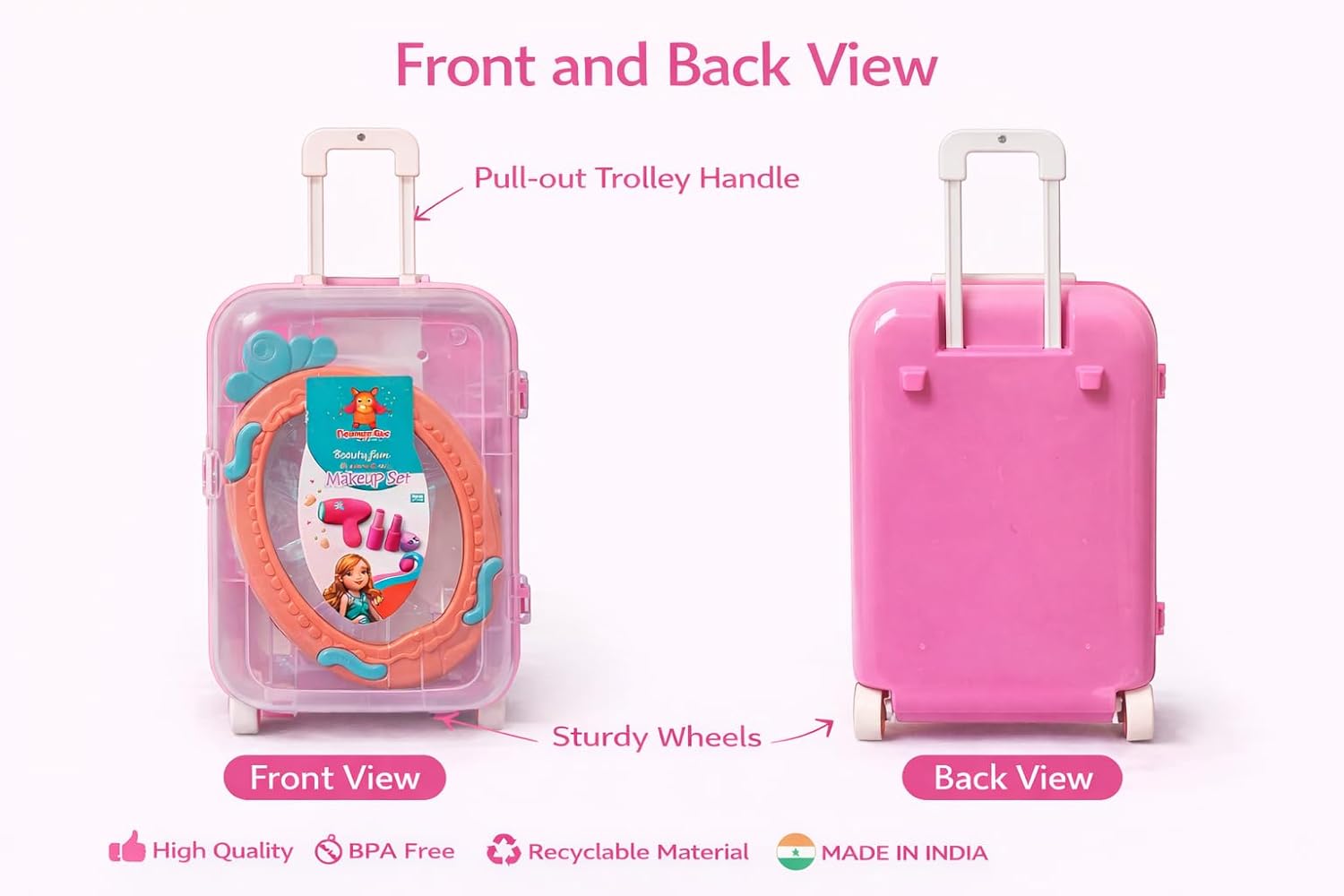 Makeup Set Trolley Suitcase