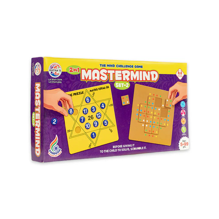 2 in 1 Master Mind Puzzle
