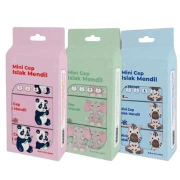 Mini Pocket Wet Wipes (1pc)