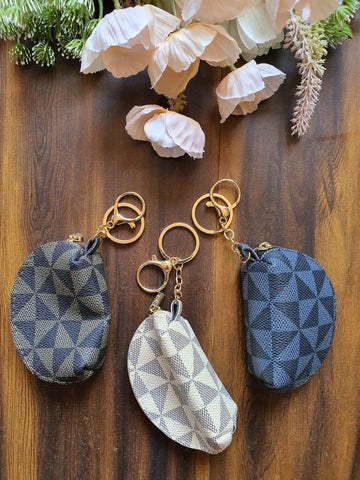 Mini Purse Wallet with Key Chain