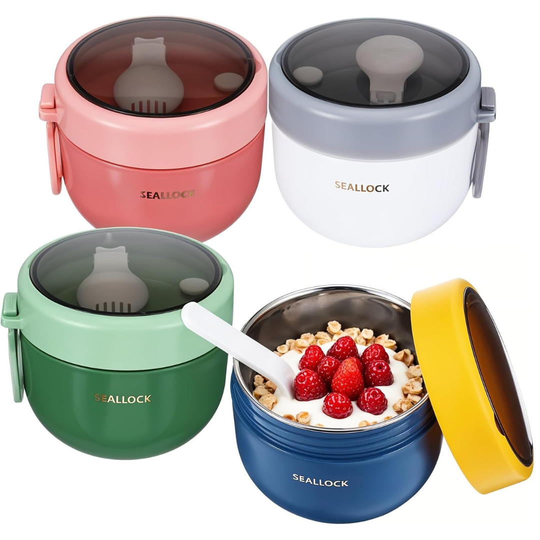 Mini Bento Stainless Steel Lunch Box (1pc)- 500ml