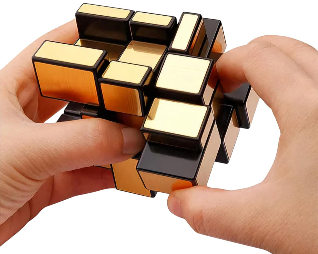 Mirror Golden Cube