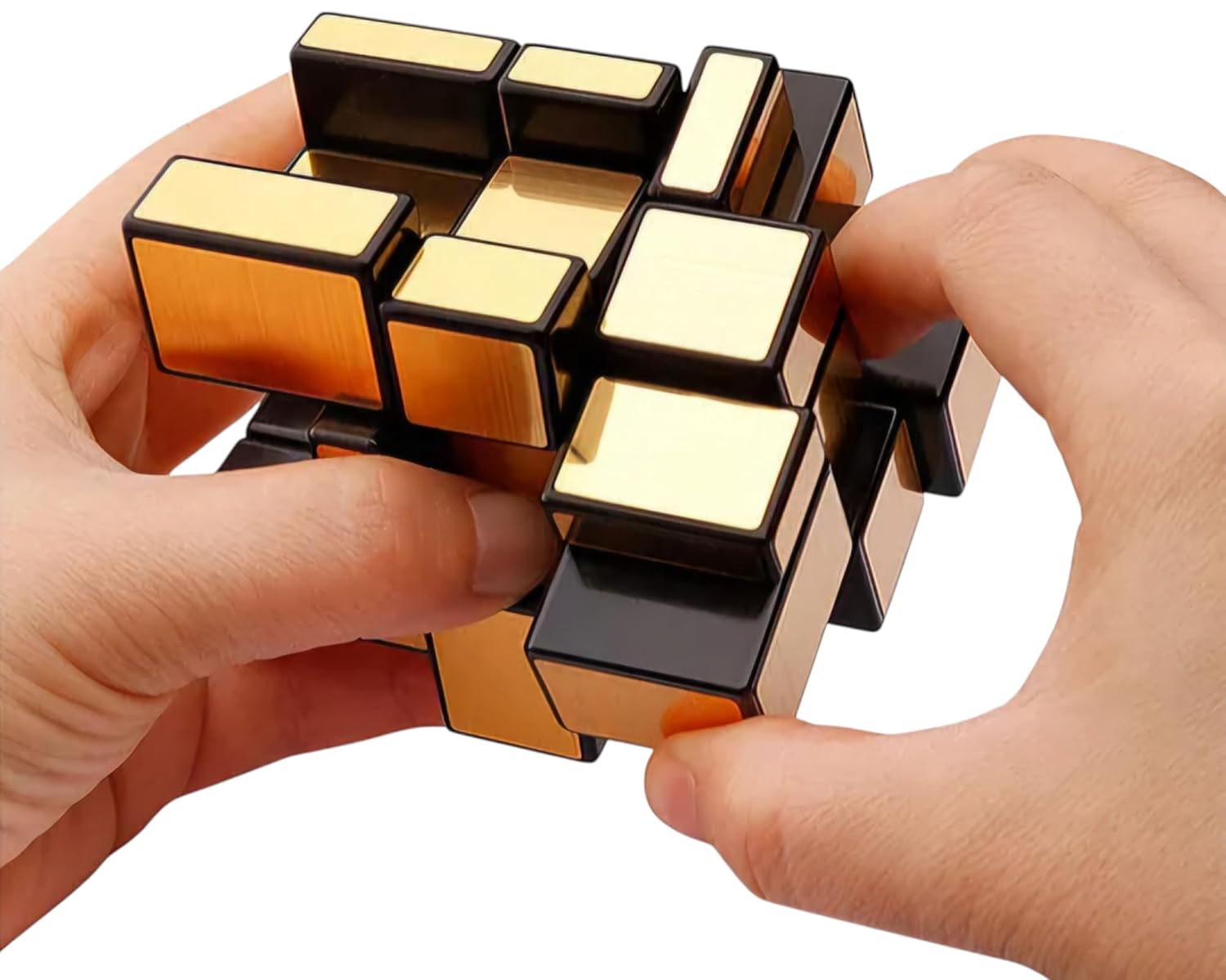Mirror Golden Cube