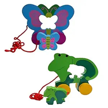 Mom and Baby Pull Along Toy