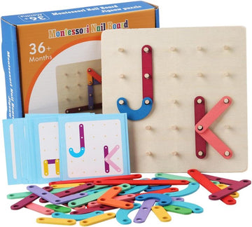 Montessori Nail Board