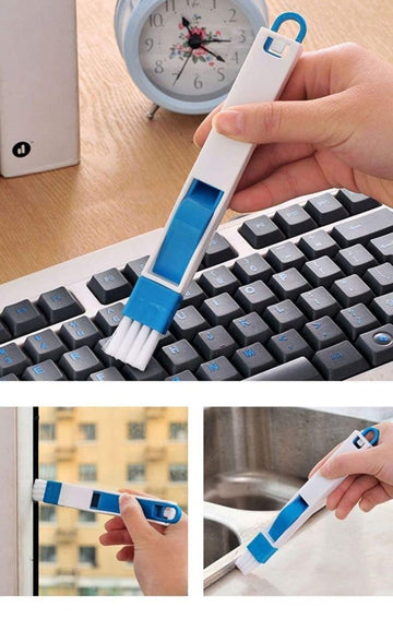 Multipurpose Dust Cleaning Brush (2 in 1) - Ideal for Window Frame
