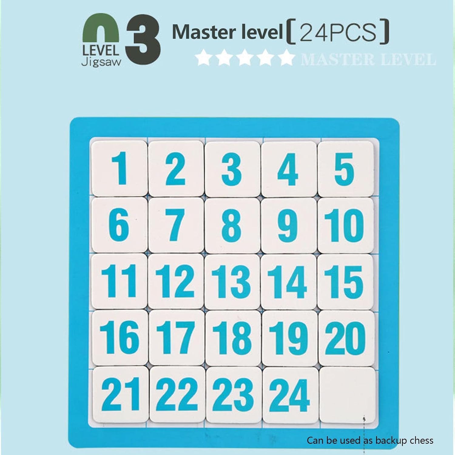 Magnetic Number Slide Puzzle