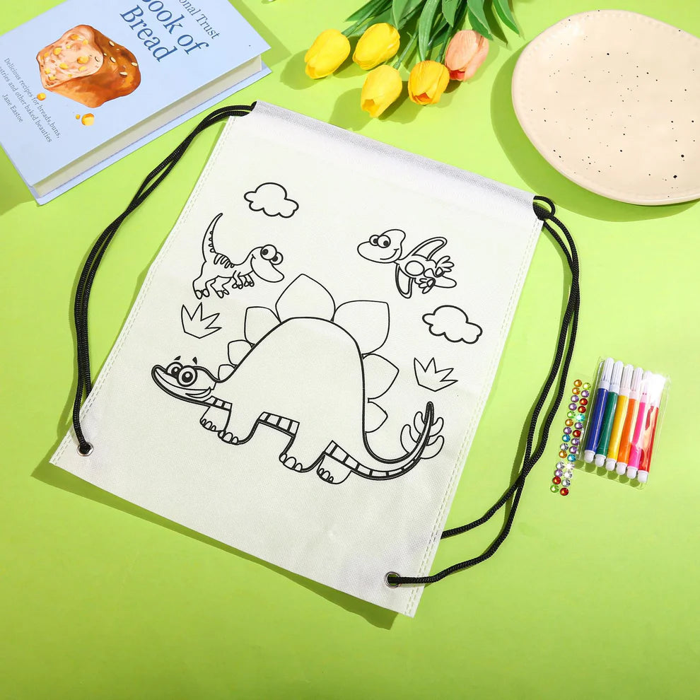 DIY Drawstring back Bag