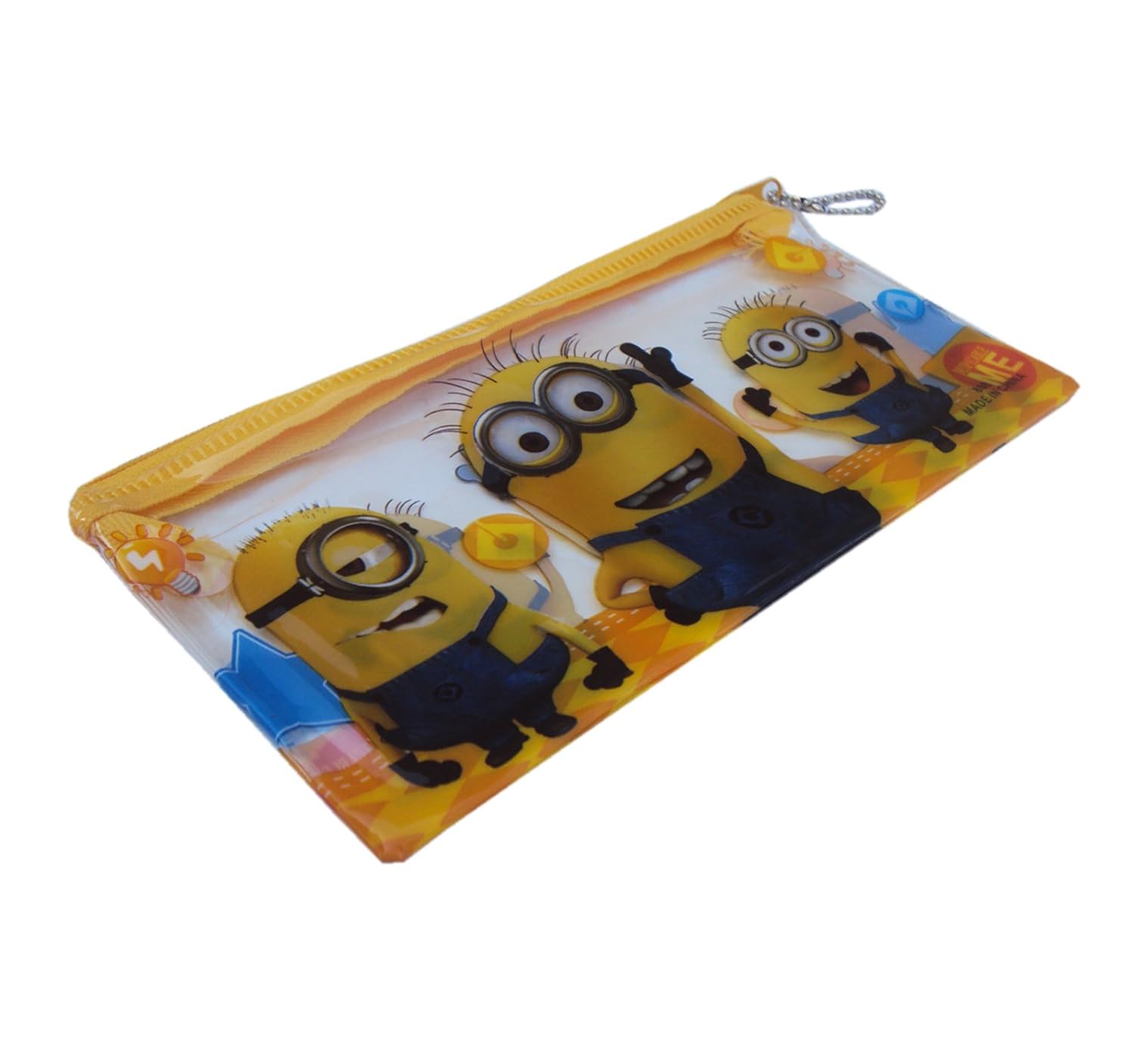 Transparent Stationery Zip Pouch (2pc)