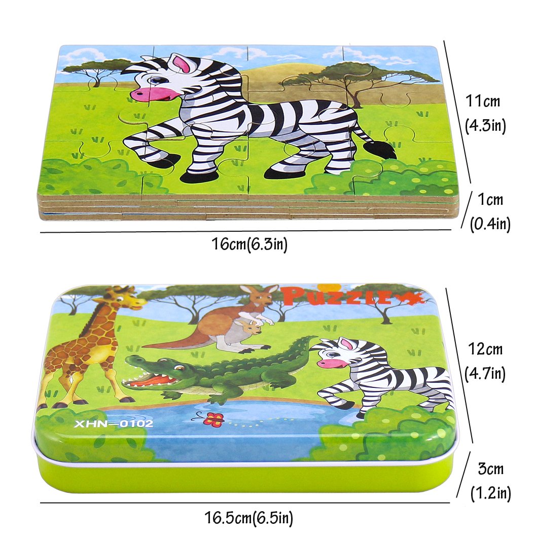 Wooden Jigsaw Puzzles (1box)