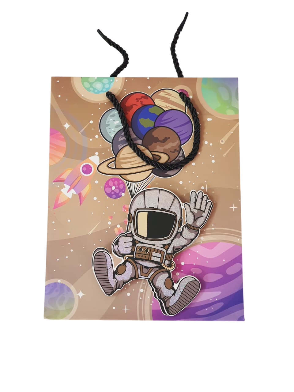 Paper Gift Bag - Space Theme (1pc)