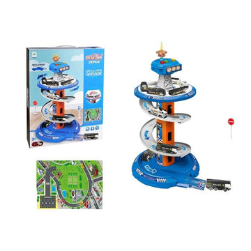 Police Circulation Garage Toy